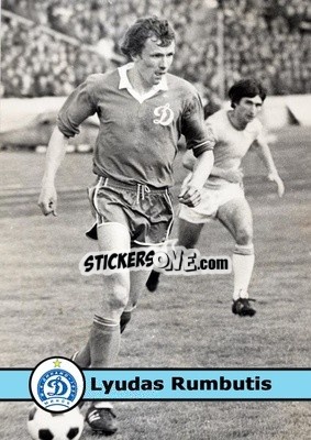 Sticker Lyudas Rumbutis - Our Football Legends
 - Artball