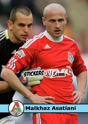 Sticker Malkhaz Asatiani - Our Football Legends
 n. 319 - Artball