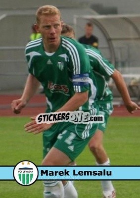 Sticker Marek Lemsalu - Our Football Legends
 - Artball