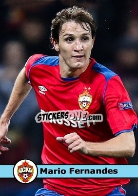 Sticker Mário Fernandes - Our Football Legends
 n. 326 - Artball