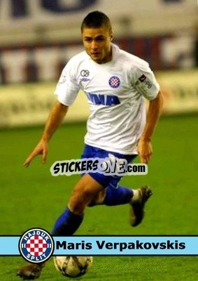 Sticker Maris Verpakovskis - Our Football Legends
 n. 327 - Artball