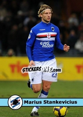 Sticker Marius Stankevicius - Our Football Legends
 n. 328 - Artball