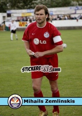 Sticker Mihails Zemlinskis - Our Football Legends
 n. 335 - Artball