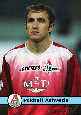 Sticker Mikhail Ashvetia - Our Football Legends
 n. 336 - Artball