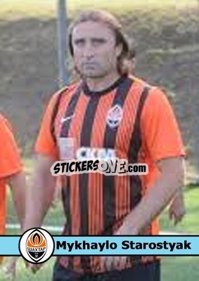Sticker Mykhaylo Starostyak - Our Football Legends
 - Artball