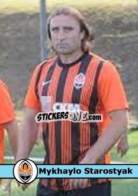 Sticker Mykhaylo Starostyak - Our Football Legends
 n. 358 - Artball