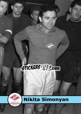 Sticker Nikita Simonyan - Our Football Legends
 n. 365 - Artball