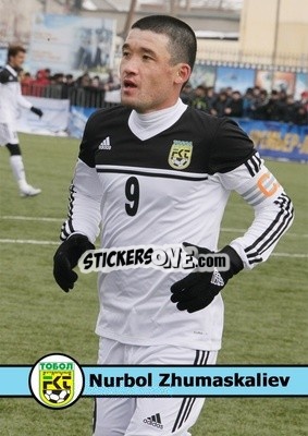 Sticker Nurbol Zhumaskaliev - Our Football Legends
 n. 380 - Artball