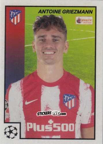 Cromo Antoine Griezmann - Heritage 97 UEFA Champions League 2021-2022
 n. 58 - Topps