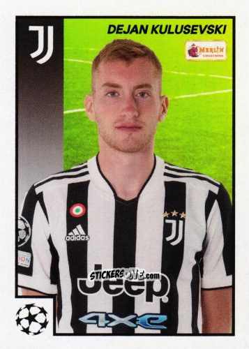 Sticker Dejan Kulusevski - Heritage 97 UEFA Champions League 2021-2022
 n. 44 - Topps