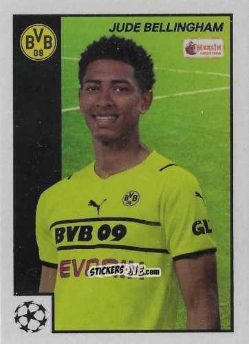 Figurina Jude Bellingham - Heritage 97 UEFA Champions League 2021-2022
 n. 20 - Topps