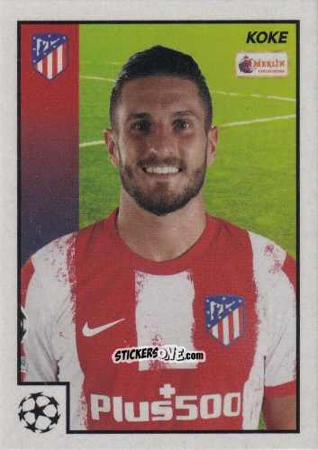 Figurina Koke - Heritage 97 UEFA Champions League 2021-2022
 n. 57 - Topps