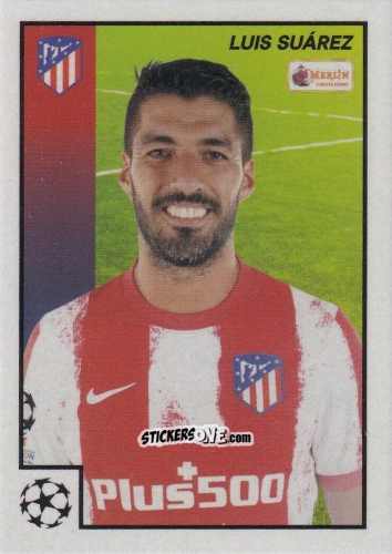 Cromo Luis Suarez - Heritage 97 UEFA Champions League 2021-2022
 n. 60 - Topps