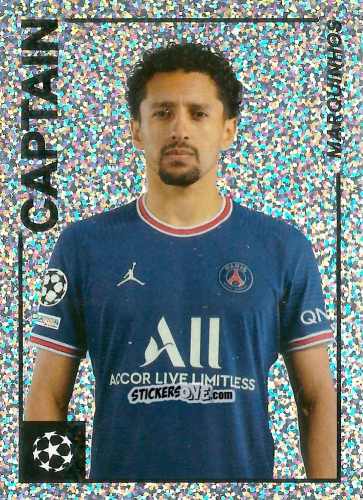 Sticker Marquinhos - Heritage 97 UEFA Champions League 2021-2022
 n. 106 - Topps