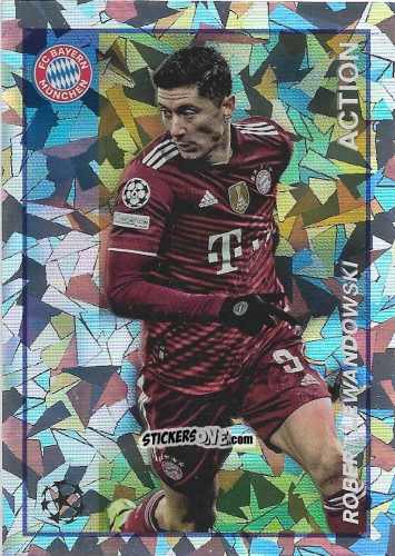 Sticker Robert Lewandowski - Heritage 97 UEFA Champions League 2021-2022
 n. 131 - Topps