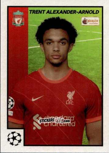 Sticker Trent Alexander-Arnold - Heritage 97 UEFA Champions League 2021-2022
 n. 12 - Topps