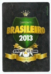Sticker Brazileiro 2013 - Campeonato Brasileiro 2013 n. 0 - Panini