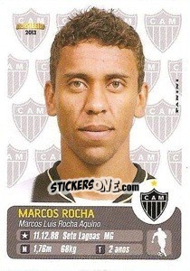 Figurina Marcos Rocha - Campeonato Brasileiro 2013 - Panini
