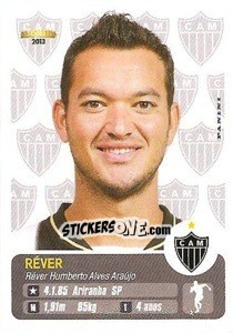 Figurina Réver - Campeonato Brasileiro 2013 - Panini