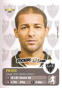 Cromo Pierre - Campeonato Brasileiro 2013 - Panini