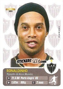 Sticker Ronaldinho - Campeonato Brasileiro 2013 n. 11 - Panini