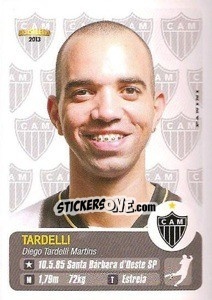 Sticker Diego Tardelli - Campeonato Brasileiro 2013 n. 16 - Panini