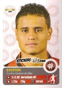 Cromo Everton - Campeonato Brasileiro 2013 - Panini