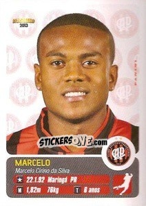 Sticker Marcelo - Campeonato Brasileiro 2013 n. 31 - Panini