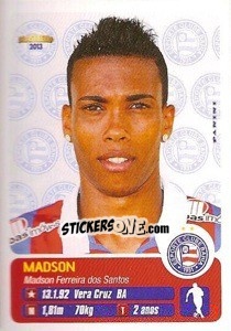 Sticker Madson - Campeonato Brasileiro 2013 - Panini