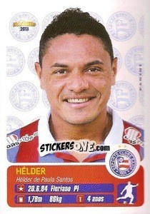 Sticker Hélder - Campeonato Brasileiro 2013 - Panini