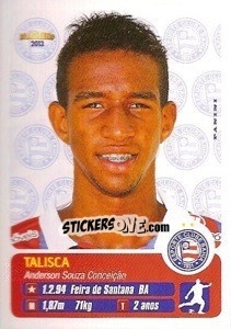 Sticker Talisca - Campeonato Brasileiro 2013 - Panini
