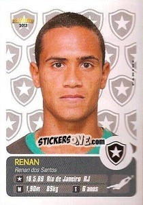 Sticker Renan - Campeonato Brasileiro 2013 - Panini