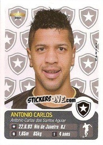 Figurina Antonio Carlos - Campeonato Brasileiro 2013 - Panini