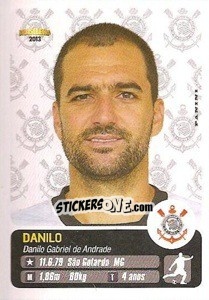 Sticker Danilo - Campeonato Brasileiro 2013 - Panini