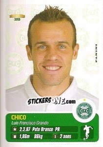 Sticker Chico - Campeonato Brasileiro 2013 - Panini
