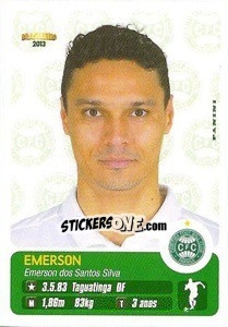 Sticker Emerson - Campeonato Brasileiro 2013 - Panini