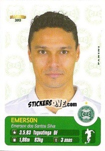 Figurina Emerson - Campeonato Brasileiro 2013 - Panini