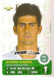 Sticker Leandro Almeida - Campeonato Brasileiro 2013 n. 87 - Panini