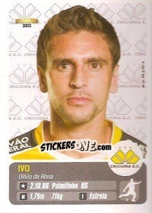 Sticker Ivo - Campeonato Brasileiro 2013 - Panini