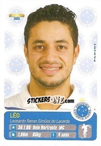 Sticker Léo - Campeonato Brasileiro 2013 - Panini