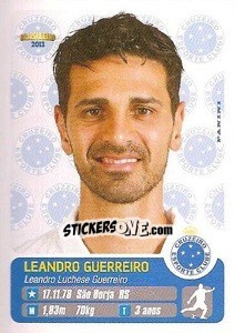 Sticker Leandro Guerreiro - Campeonato Brasileiro 2013 - Panini