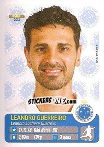 Sticker Leandro Guerreiro - Campeonato Brasileiro 2013 n. 120 - Panini