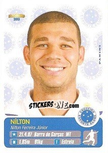 Sticker Nílton - Campeonato Brasileiro 2013 - Panini