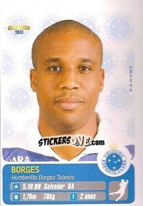 Cromo Borges - Campeonato Brasileiro 2013 - Panini