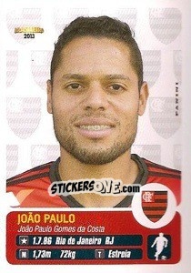 Sticker João Paulo - Campeonato Brasileiro 2013 - Panini