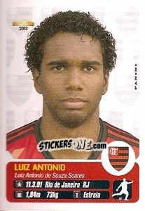 Sticker Luiz Antonio - Campeonato Brasileiro 2013 - Panini