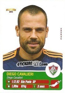 Figurina Diego Cavalieri - Campeonato Brasileiro 2013 - Panini