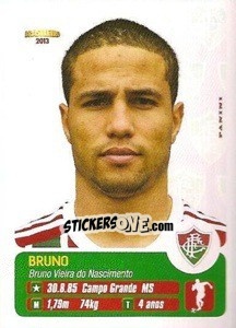 Cromo Bruno - Campeonato Brasileiro 2013 - Panini