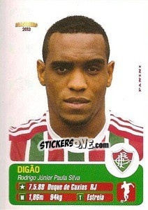 Sticker Digão - Campeonato Brasileiro 2013 - Panini