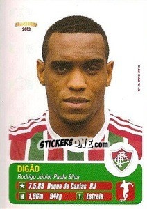 Sticker Digão - Campeonato Brasileiro 2013 n. 148 - Panini